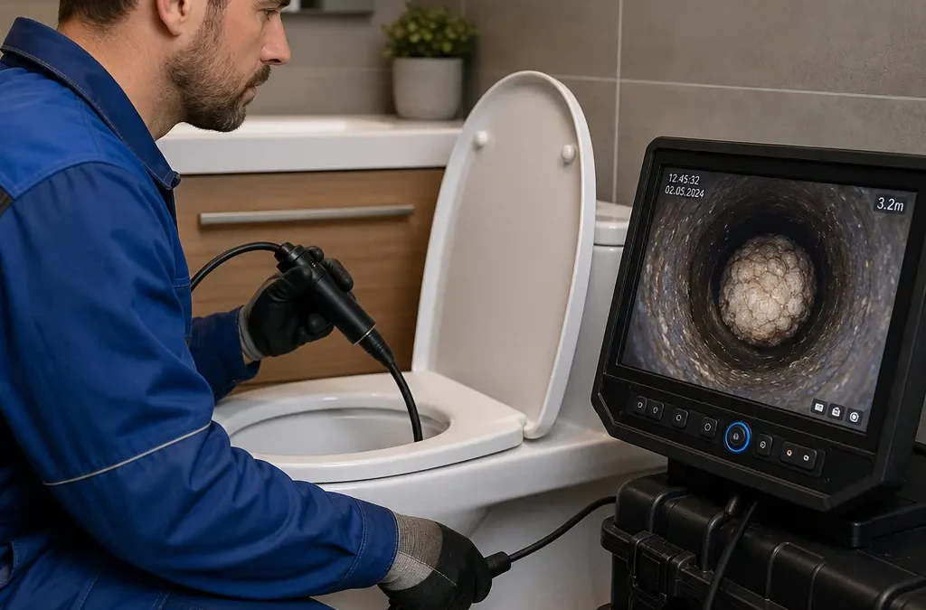 2. WC est bouché profondément Signes, diagnostics et solutions pro