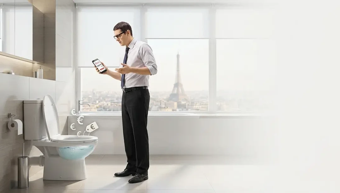 Combien coûte un débouchage de WC par un professionnel dans la région Île-de-France ?