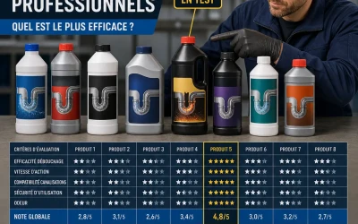 Quel est le déboucheur WC le plus puissant ? Le comparatif expert